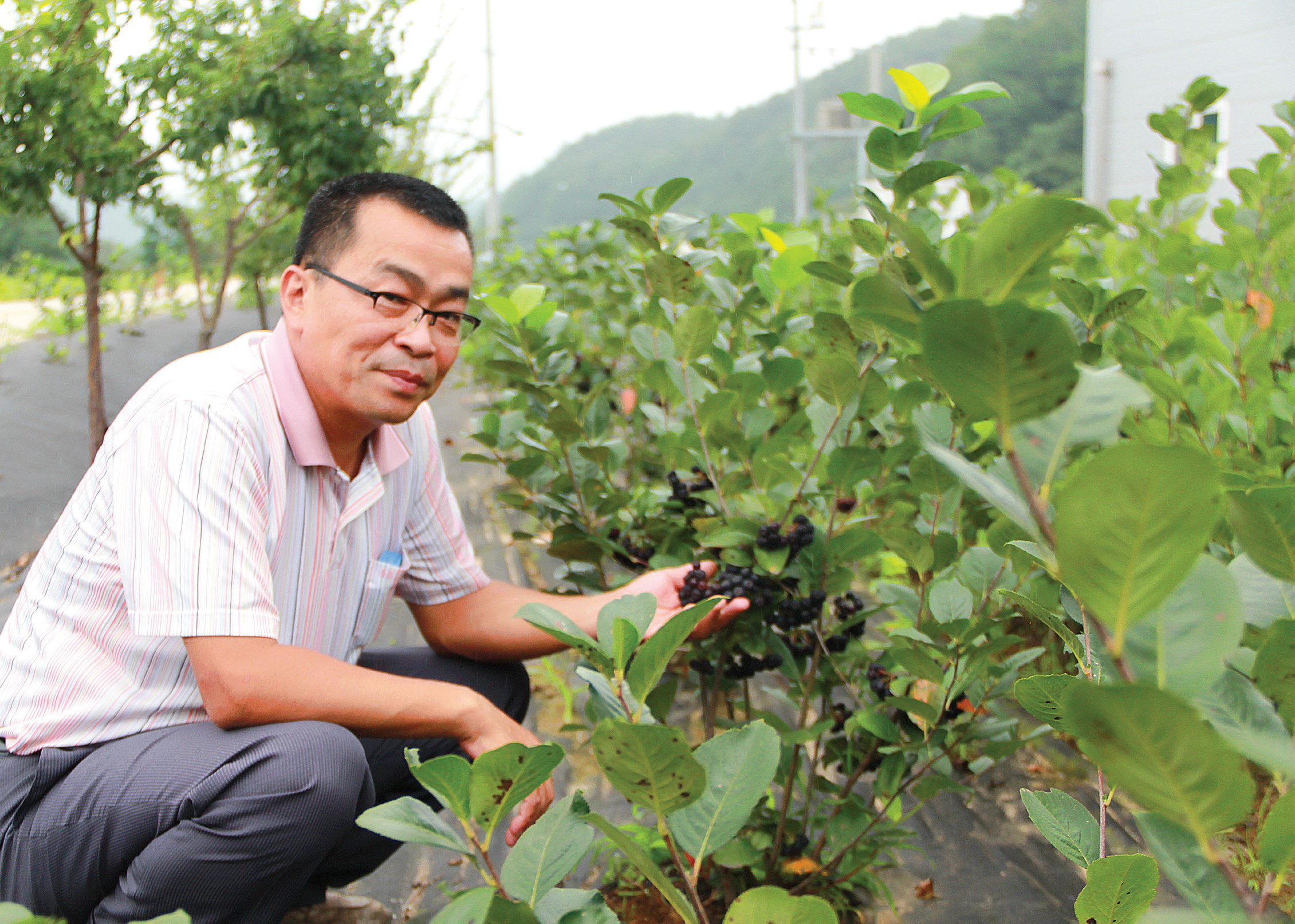 농업회사 오곡백과(주) 김기선 대표.