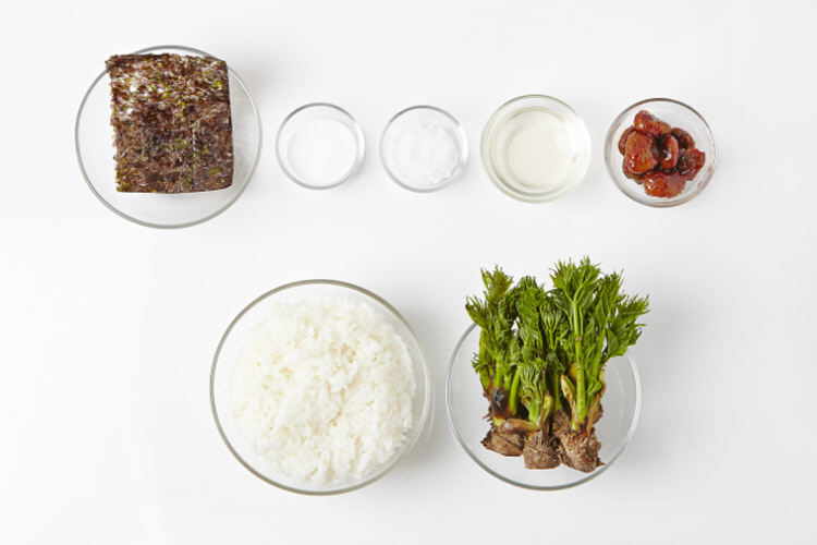 참두릅초밥 참두릅초밥