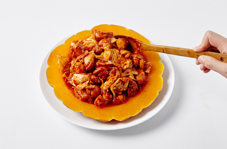 늙은호박닭갈비 늙은호박닭갈비