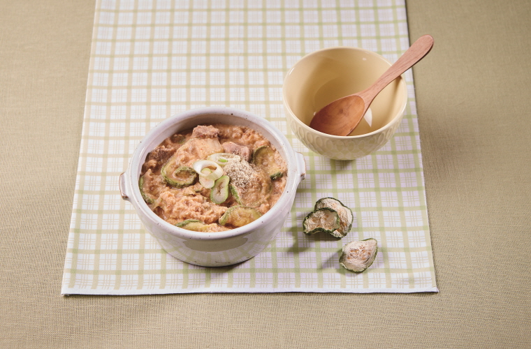호박고지비지찌개 호박고지비지찌개