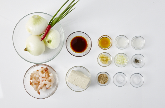 양파두부찜 양파두부찜