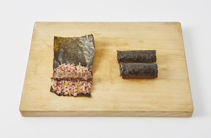 수수떡갈비김밥 수수떡갈비김밥