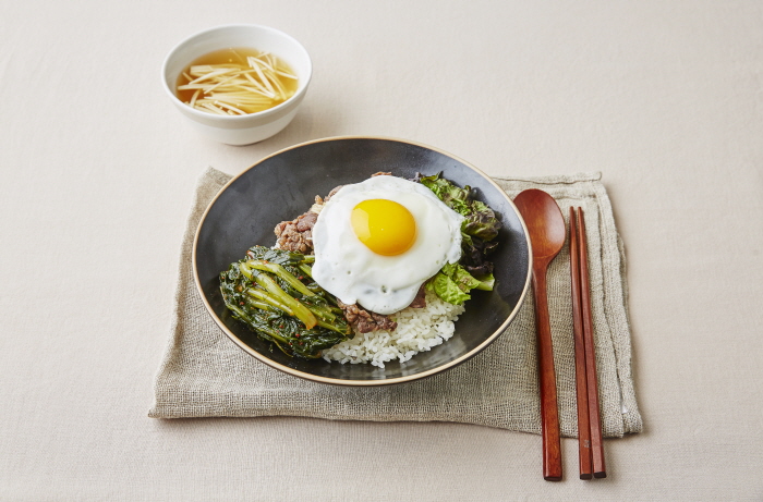 열무김치 불고기비빔밥 열무김치 불고기비빔밥