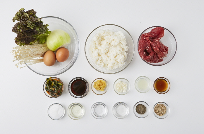 열무김치 불고기비빔밥 열무김치 불고기비빔밥