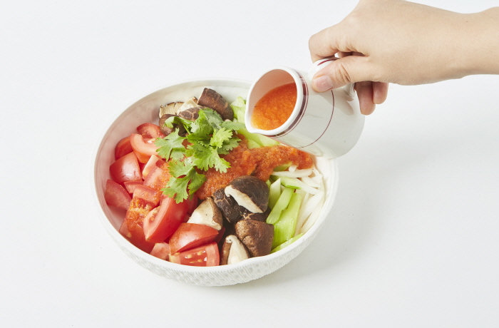 표고버섯 토마토 샐러드 표고버섯 토마토 샐러드