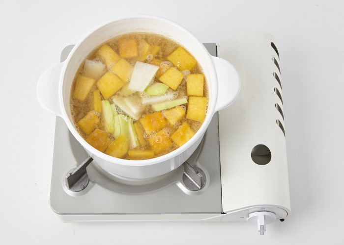 늙은 호박 해물 된장찌개 늙은 호박 해물 된장찌개