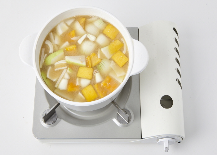 늙은 호박 해물 된장찌개 늙은 호박 해물 된장찌개