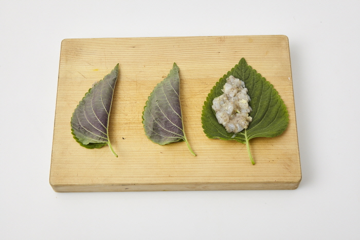 깻잎 새우전 깻잎 새우전
