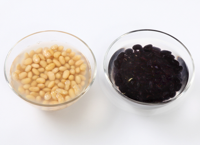 사과 콩조림 사과 콩조림