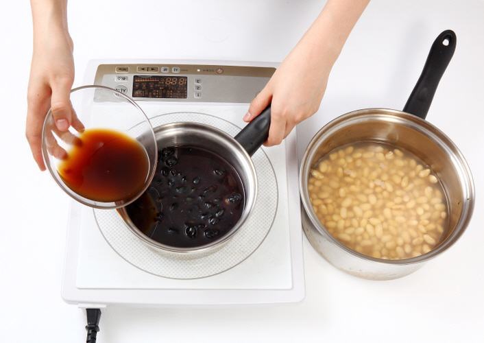 사과 콩조림 사과 콩조림