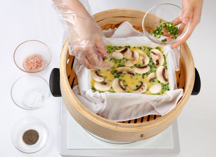 녹두 달걀 버섯찜 녹두 달걀 버섯찜