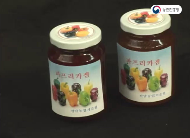 동영상 썸네일 이미지 :파프리카 쨈, 피클 만들기