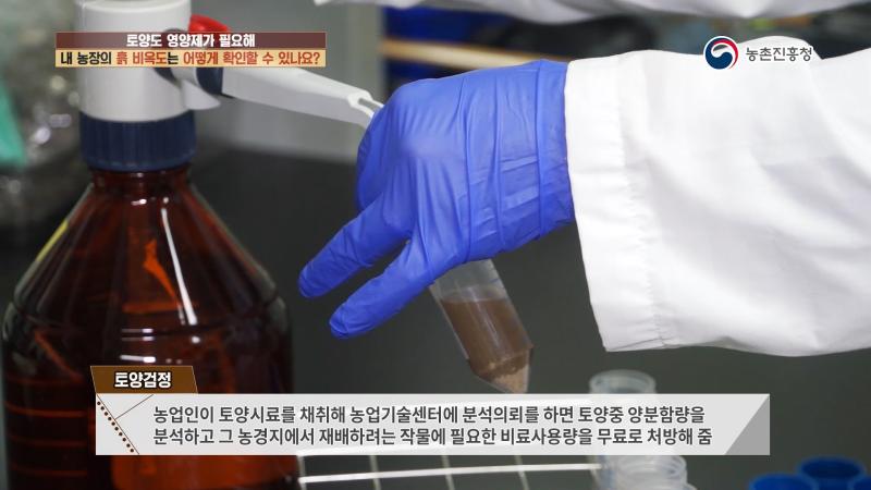 4. 내 농장의 흙 비옥도는 어떻게 확인할 수 있나요?