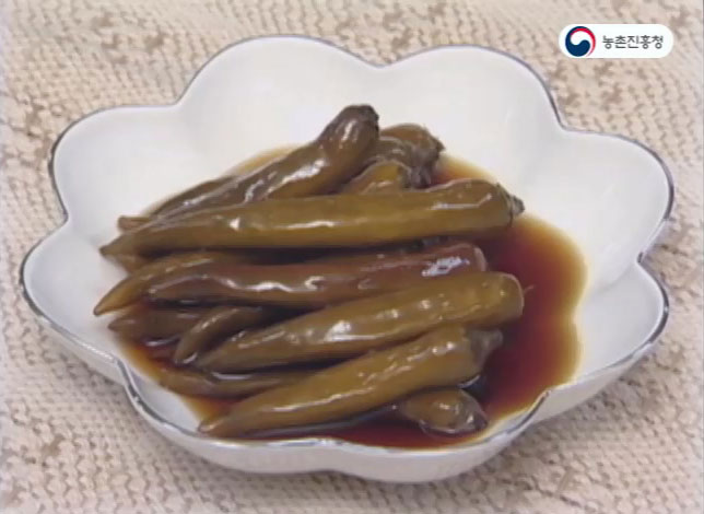 동영상 썸네일 이미지 :고추 병조림 만들기