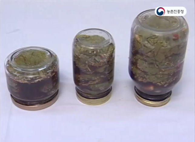 동영상 썸네일 이미지 :깻잎 병조림 만들기