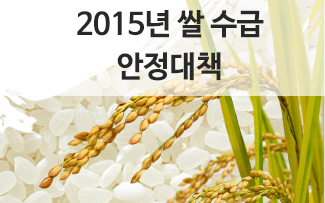 2015년 쌀 수급 안정대책 이미지