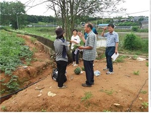 기술지원 전경