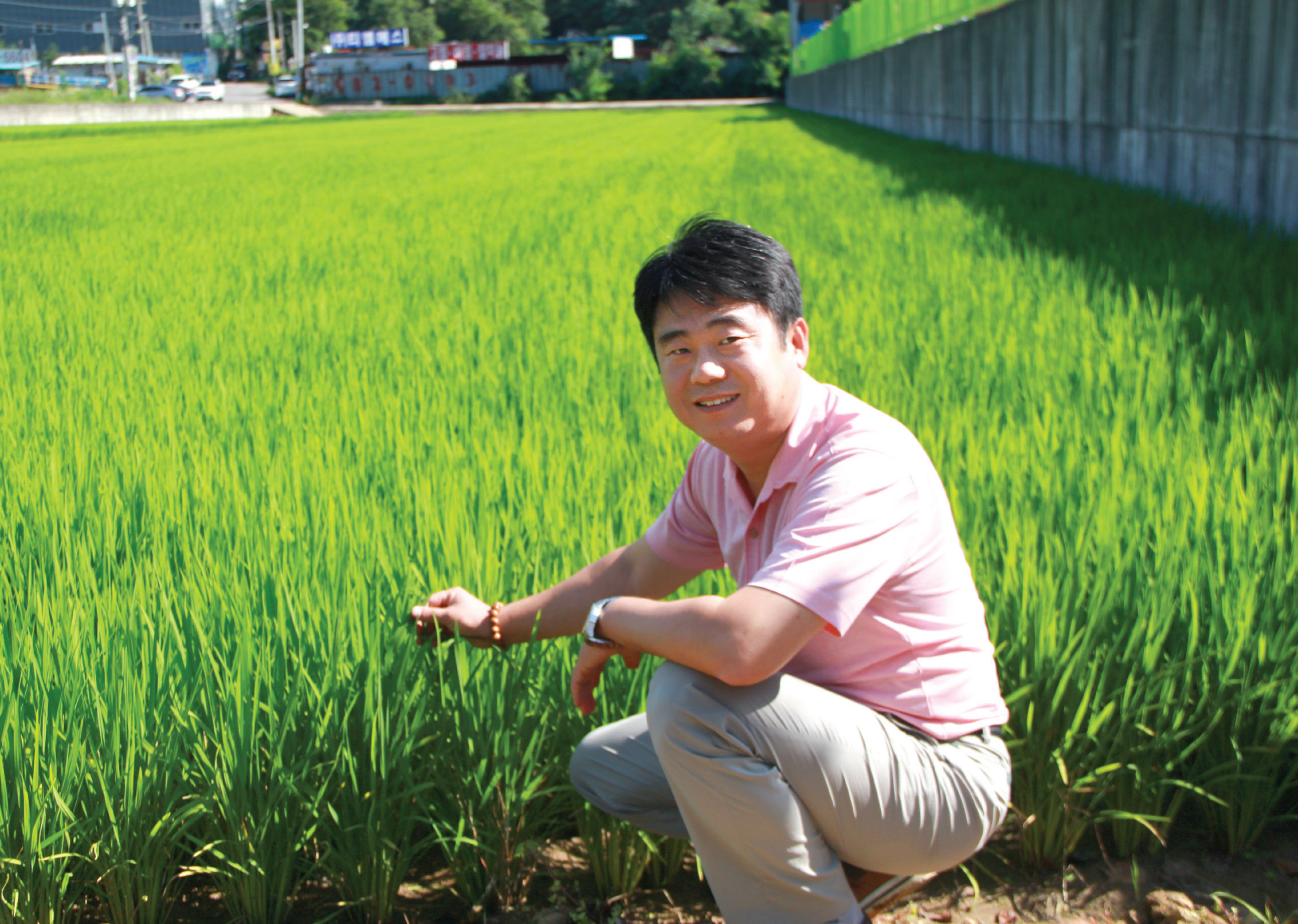 영농조합법인 '게으른 농부' 주정민 대표.