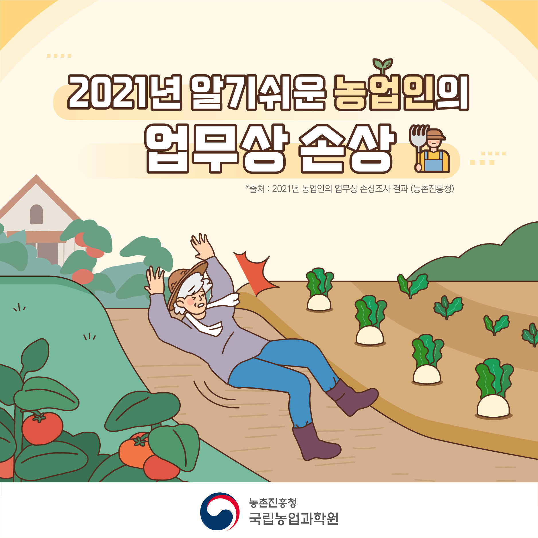 2021년 알기쉬운 농업인의 업무상 손상