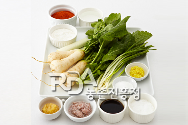 총각김치 재료