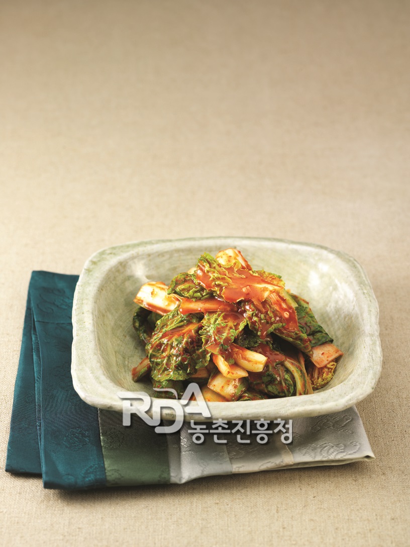 얼갈이반김치(얼갈이김치)