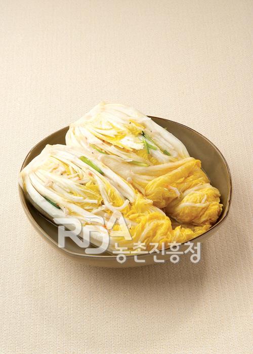 백김치