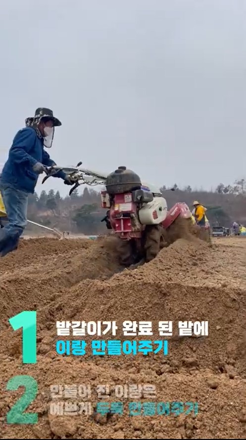 본밭 만드는 과정을 알아볼까요?