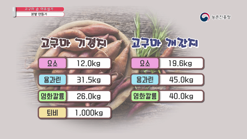 2. 본밭 만들기