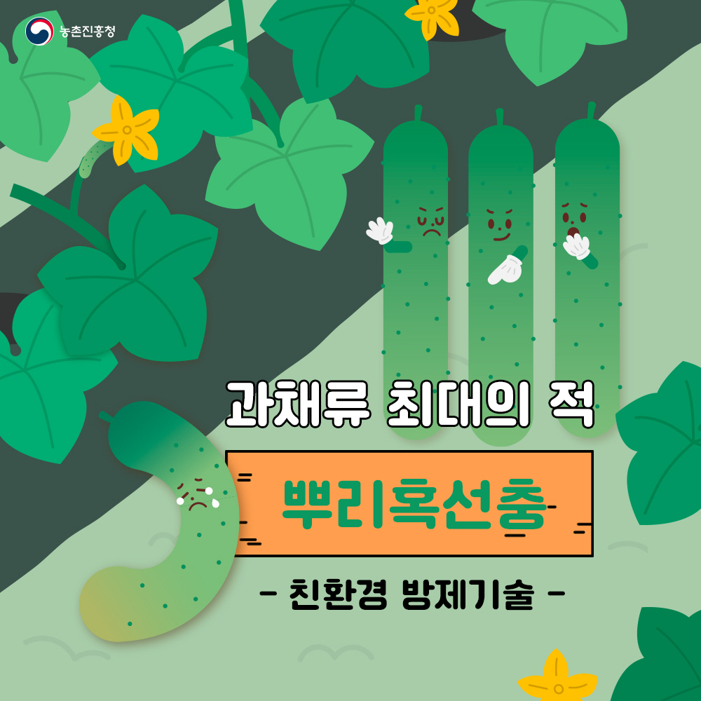 과채류 최대의 적 뿌리혹병 친환경 방제기술