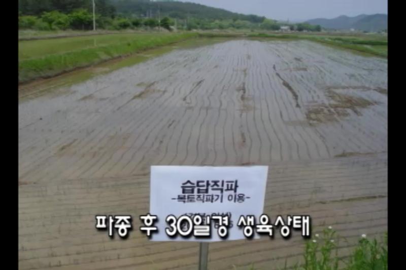 파종 후_복토직파재배기