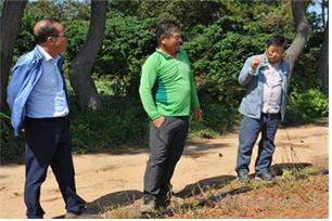 의견청취 및 기술지원 광경