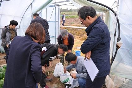 의견청취 및 조사 전경