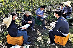 토양 및 병해충 기술위원의 컨설팅