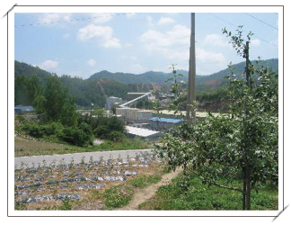 피해발생 사과원에서 바라본 제련소